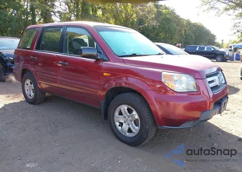 2006 Honda Pilot Lx from USA, damaged, VIN 5FNYF18166B023149